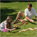 Wooden Garden Dominos