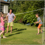 Badminton and Net