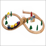 My 37 Piece Train Set