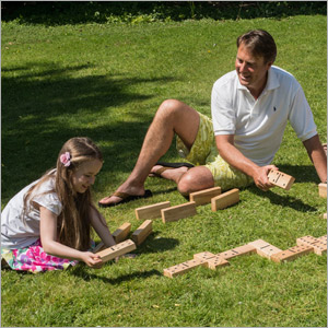 Wooden Garden Dominos